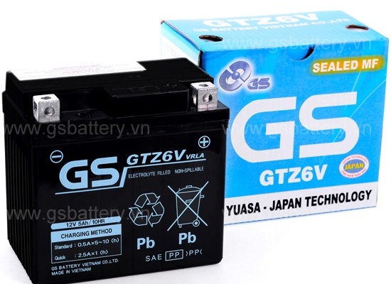 Bình Ắc Quy GS GTZ6V