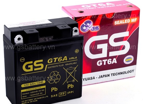 Bình Ắc Quy GS GT6A