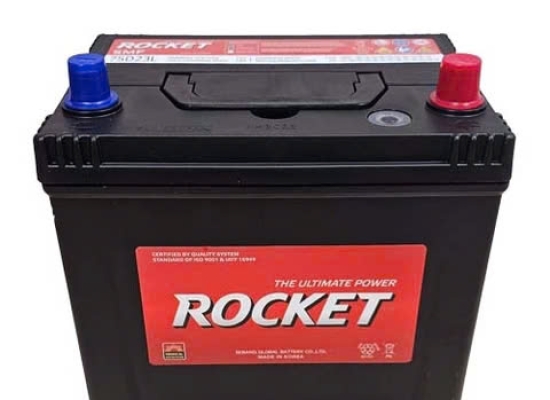  Ắc Quy ROCKET 75D23R/L