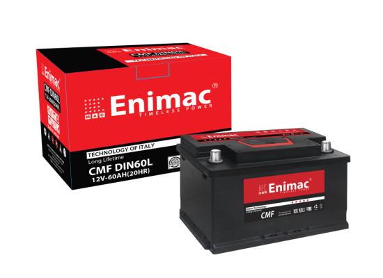 Ắc Quy ENIMAC CMF DIN60R/L